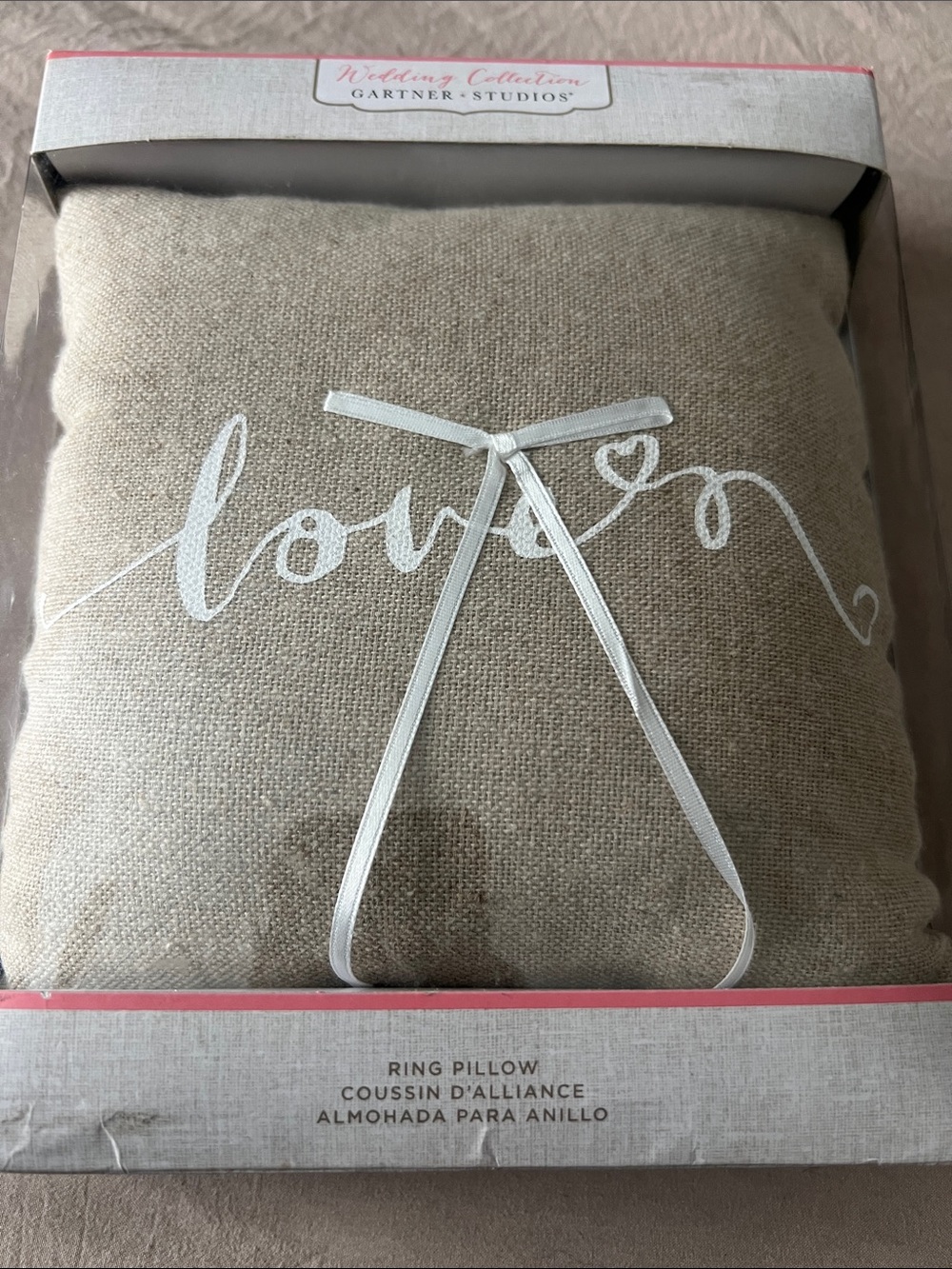 Ring Pillow (used once for less than an hour)